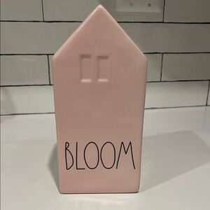 Rae Dunn Pink Ceramic House Decor